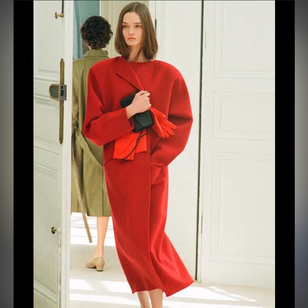 the row prisk cashmere coat